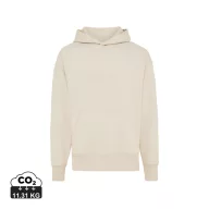  Hanorac cu gluga, casual, Unisex, iqoniq, 2410E18410, Bumbac, Crem natur, L