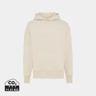   Hanorac cu gluga, casual, Unisex, iqoniq, 2410E18411, Bumbac, Crem natur, M