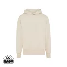 Hanorac cu gluga, casual, Unisex, iqoniq, 2410E18412, Bumbac, Crem natur, S