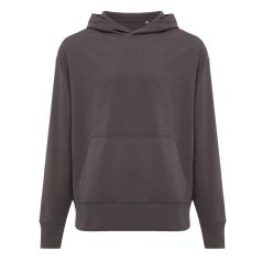   Hanorac cu gluga, Unisex, 2502E10332, iqoniq, Bumbac, Gri antracit, XXS