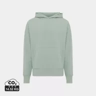   Hanorac cu gluga, casual, Unisex, iqoniq, 2410E18403, Bumbac, Verde ice, M