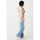 Hanorac cu gluga, Unisex, 2502E10342, iqoniq, Bumbac, Portocaliu peach, L