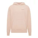 Hanorac cu gluga, Unisex, 2502E10345, iqoniq, Bumbac, Portocaliu peach, XL