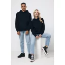 Hanorac cu gluga, Unisex, iqoniq, 2401E13688, Poliester, Negru, 5XL