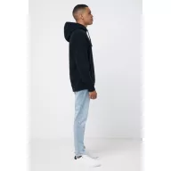   Hanorac cu gluga, Unisex, iqoniq, 2401E13690, Poliester, Negru, M