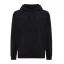 Hanorac cu gluga, Unisex, iqoniq, 2401E13693, Poliester, Negru, XS