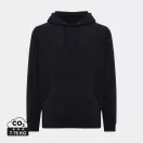 Hanorac cu gluga, Unisex, iqoniq, 2401E13693, Poliester, Negru, XS