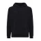 Hanorac cu gluga, Unisex, iqoniq, 2401E13695, Poliester, Negru, XXS