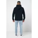 Hanorac cu gluga, Unisex, iqoniq, 2401E13696, Poliester, Negru, 3XL