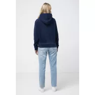   Hanorac cu gluga, Unisex, iqoniq, 2401E13697, Poliester, Albastru navy, L