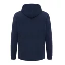 Hanorac cu gluga, Unisex, iqoniq, 2401E13700, Poliester, Albastru navy, XL