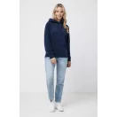 Hanorac cu gluga, Unisex, iqoniq, 2401E13702, Poliester, Albastru navy, XXL