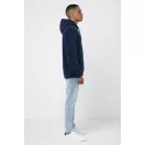Hanorac cu gluga, Unisex, iqoniq, 2401E13703, Poliester, Albastru navy, XXS