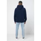 Hanorac cu gluga, Unisex, iqoniq, 2401E13703, Poliester, Albastru navy, XXS