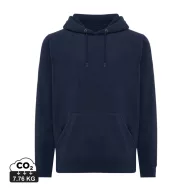   Hanorac cu gluga, Unisex, iqoniq, 2401E13704, Poliester, Albastru navy, 3XL