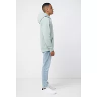   Hanorac cu gluga, Unisex, iqoniq, 2401E13705, Poliester, Verde ice, L