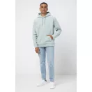 Hanorac cu gluga, Unisex, iqoniq, 2401E13707, Poliester, Verde ice, S