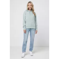   Hanorac cu gluga, Unisex, iqoniq, 2401E13710, Poliester, Verde ice, XXL