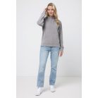 Hanorac cu gluga, Unisex, iqoniq, 2401E13719, Poliester, Gri storm, XXS