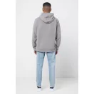 Hanorac cu gluga, Unisex, iqoniq, 2401E13720, Poliester, Gri storm, 3XL