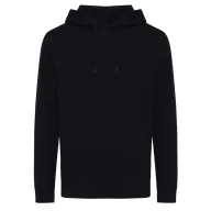   Hanorac cu gluga, Unisex, iqoniq, 2401E13721, Bumbac, Negru, 4XL
