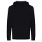 Hanorac cu gluga, Unisex, iqoniq, 2401E13721, Bumbac, Negru, 4XL