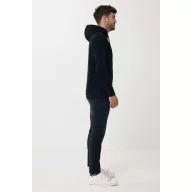   Hanorac cu gluga, Unisex, iqoniq, 2401E13721, Bumbac, Negru, 4XL
