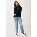 Hanorac cu gluga, Unisex, iqoniq, 2401E13722, Bumbac, Negru, 5XL