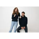 Hanorac cu gluga, Unisex, iqoniq, 2401E13723, Bumbac, Negru, L