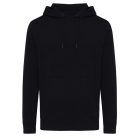Hanorac cu gluga, Unisex, iqoniq, 2401E13724, Bumbac, Negru, M