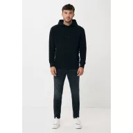  Hanorac cu gluga, Unisex, iqoniq, 2401E13725, Bumbac, Negru, S
