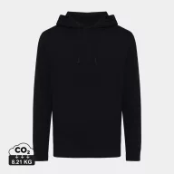   Hanorac cu gluga, Unisex, iqoniq, 2401E13726, Bumbac, Negru, XL