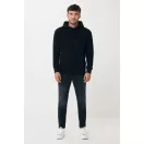 Hanorac cu gluga, Unisex, iqoniq, 2401E13726, Bumbac, Negru, XL