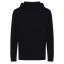 Hanorac cu gluga, Unisex, iqoniq, 2401E13729, Bumbac, Negru, 3XL