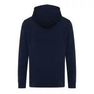   Hanorac cu gluga, Unisex, iqoniq, 2401E13731, Bumbac, Albastru navy, 5XL