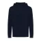 Hanorac cu gluga, Unisex, iqoniq, 2401E13732, Bumbac, Albastru navy, L