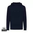 Hanorac cu gluga, Unisex, iqoniq, 2401E13733, Bumbac, Albastru navy, M