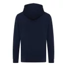 Hanorac cu gluga, Unisex, iqoniq, 2401E13733, Bumbac, Albastru navy, M