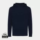 Hanorac cu gluga, Unisex, iqoniq, 2401E13734, Bumbac, Albastru navy, S