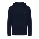 Hanorac cu gluga, Unisex, iqoniq, 2401E13736, Bumbac, Albastru navy, XS