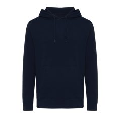  Hanorac cu gluga, Unisex, iqoniq, 2401E13737, Bumbac, Albastru navy, XXL