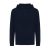 Hanorac cu gluga, casual, Unisex, iqoniq, 2410E18384, Bumbac, Albastru navy, XXS