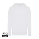 Hanorac cu gluga, Unisex, iqoniq, 2401E13741, Bumbac, Alb, L