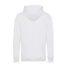 Hanorac cu gluga, Unisex, iqoniq, 2401E13741, Bumbac, Alb, L