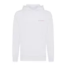 Hanorac cu gluga, Unisex, iqoniq, 2401E13741, Bumbac, Alb, L