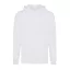 Hanorac cu gluga, unisex, 2509E17238, iqoniq, 61x48x1 cm, Bumbac, Alb, XXS
