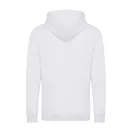 Hanorac cu gluga, unisex, 2509E17238, iqoniq, 61x48x1 cm, Bumbac, Alb, XXS