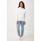 Hanorac cu gluga, unisex, 2509E17238, iqoniq, 61x48x1 cm, Bumbac, Alb, XXS