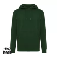   Hanorac cu gluga, Unisex, iqoniq, 2401E13748, Bumbac, Verde forest, L