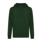 Hanorac cu gluga, Unisex, iqoniq, 2401E13750, Bumbac, Verde forest, S